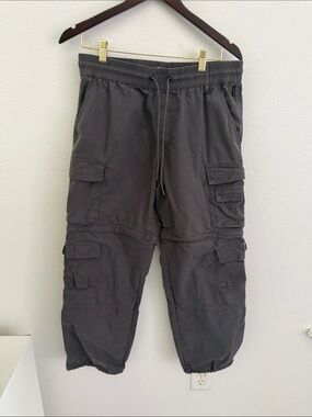 PacSun Charcoal Cargo Jogger Pants